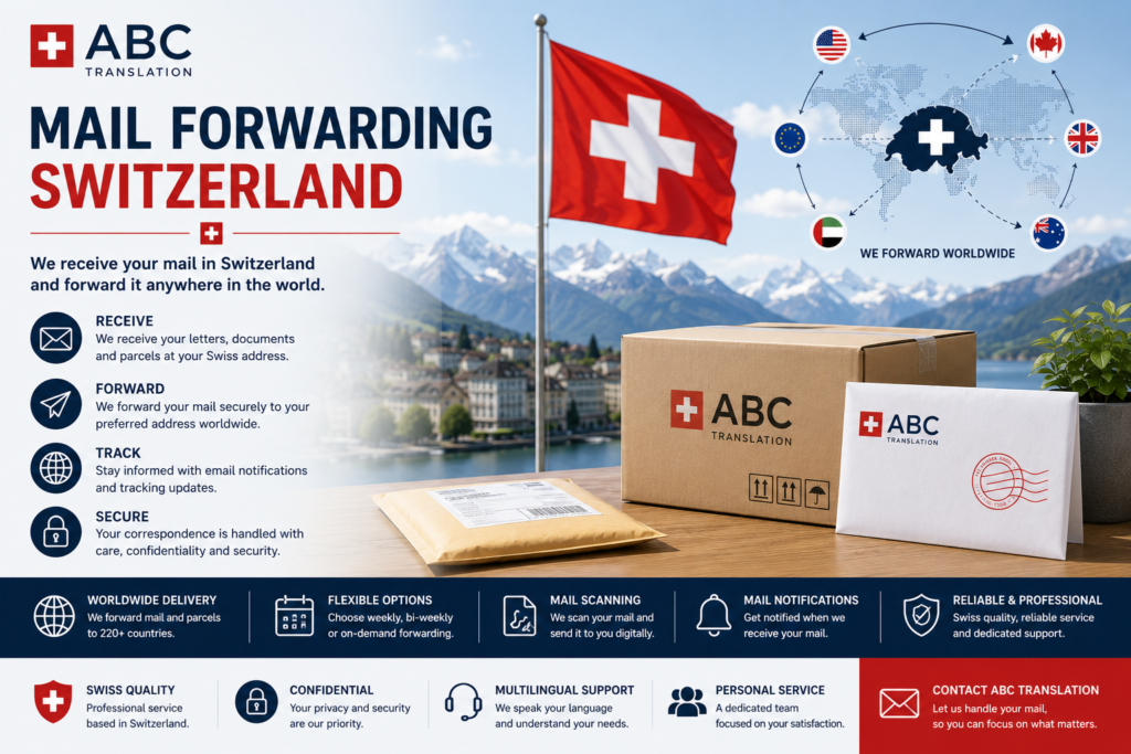 Mail Forwarding Switzerland