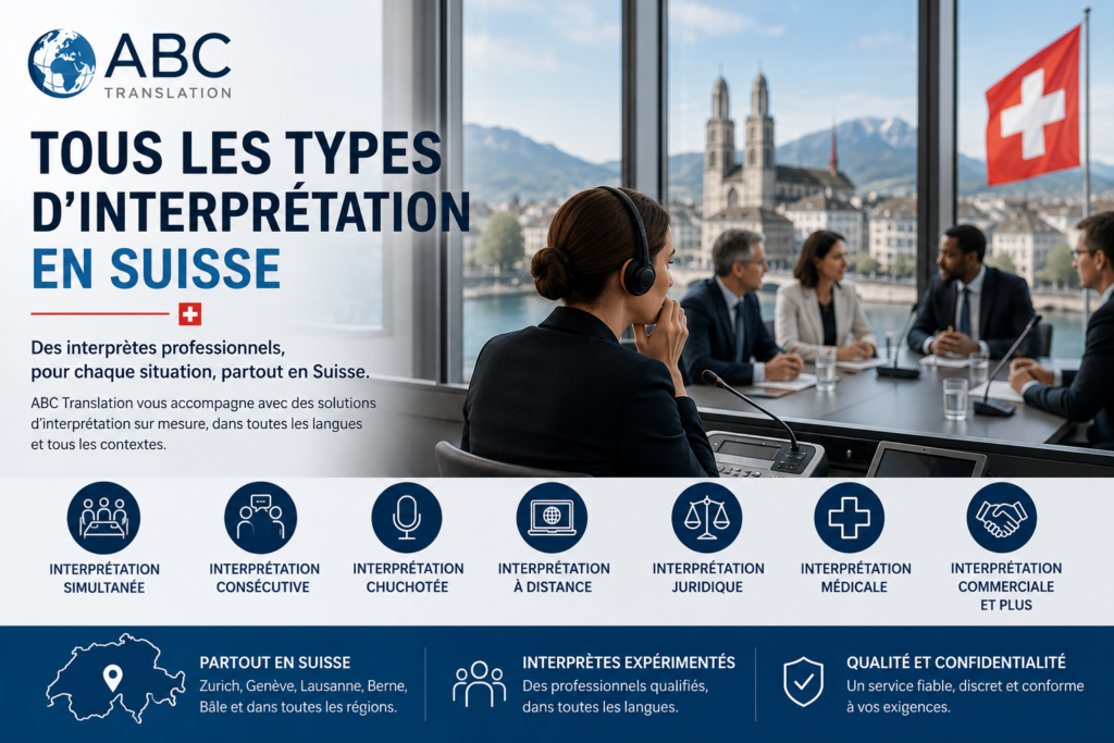 Interprétation en Suisse