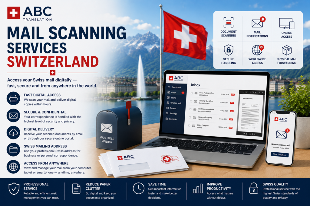 Mail Scanning Services Switzerland