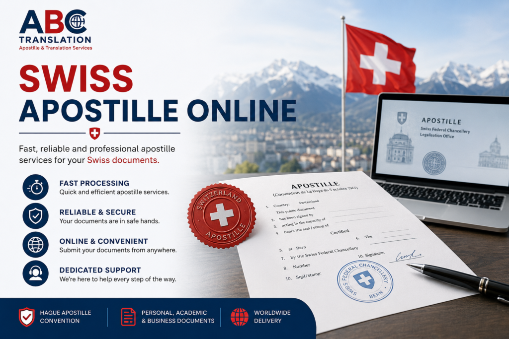 Swiss apostille online