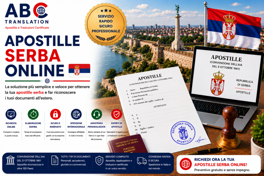 Apostille serba online
