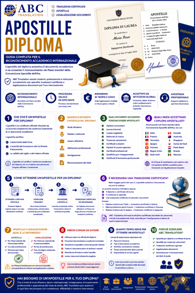 Apostille diploma