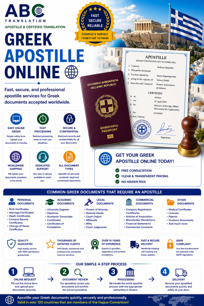 Greek apostille online