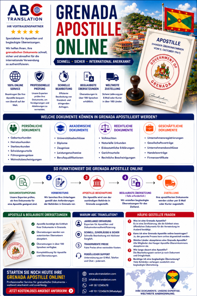 Apostille Georgien Online Schweiz