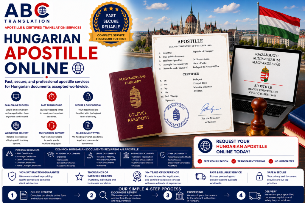 Hungarian apostille online