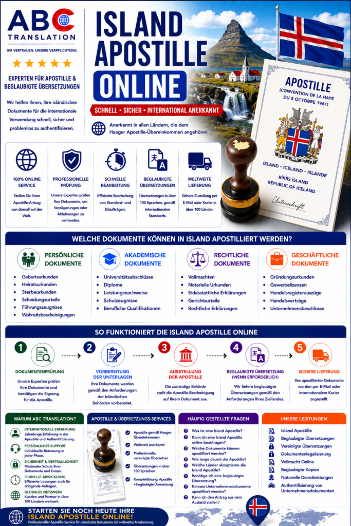 Island Apostille Online