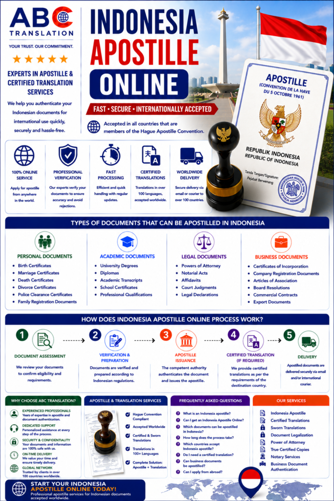 Indonesia Apostille Online