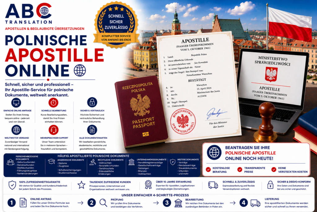 Polnische Apostille online
