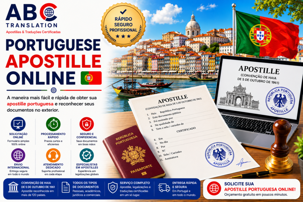 Portuguese apostille online