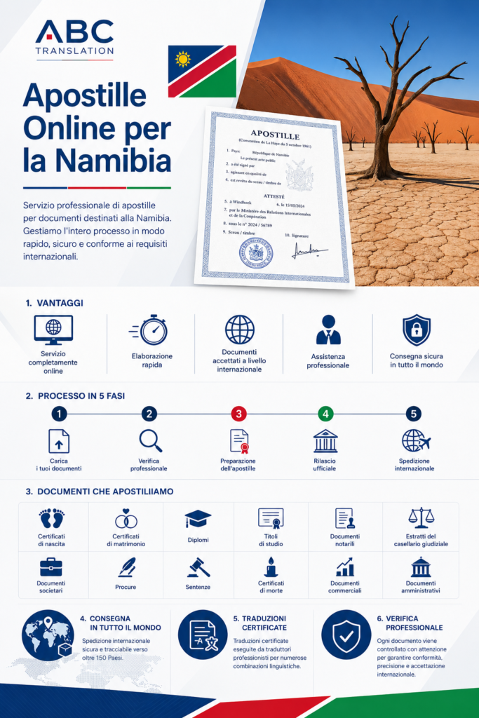 Apostille Online Namibia