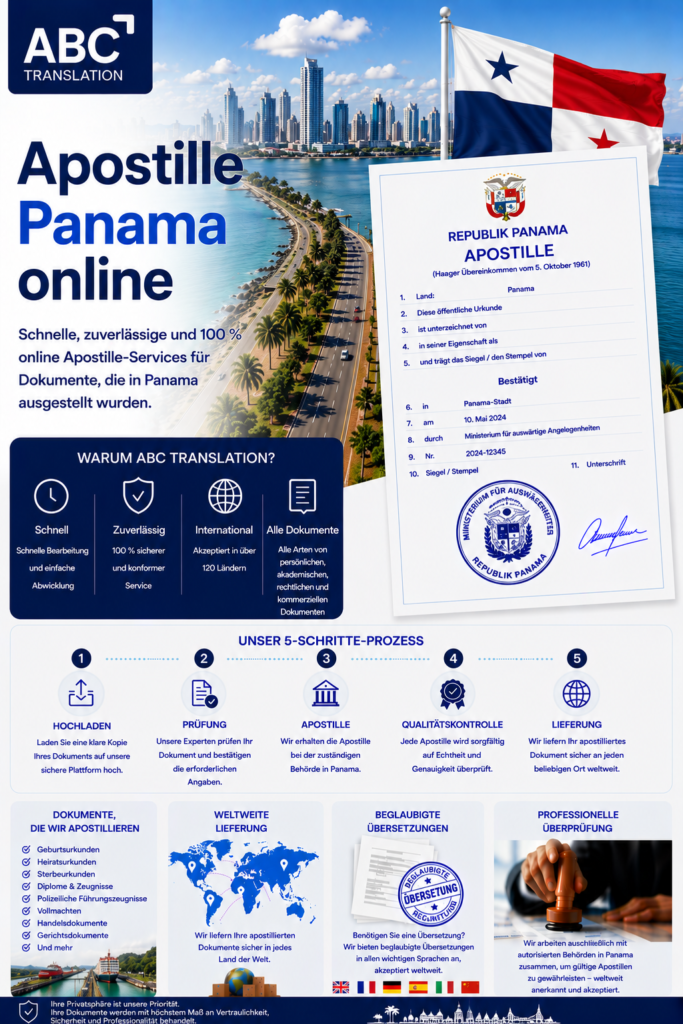 Panama Apostille Online