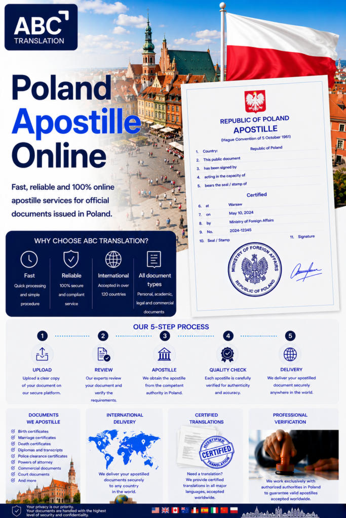 Poland Apostille Online