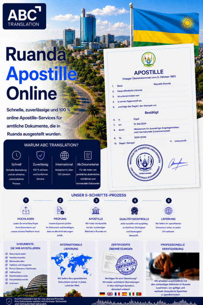 Ruanda Apostille Online