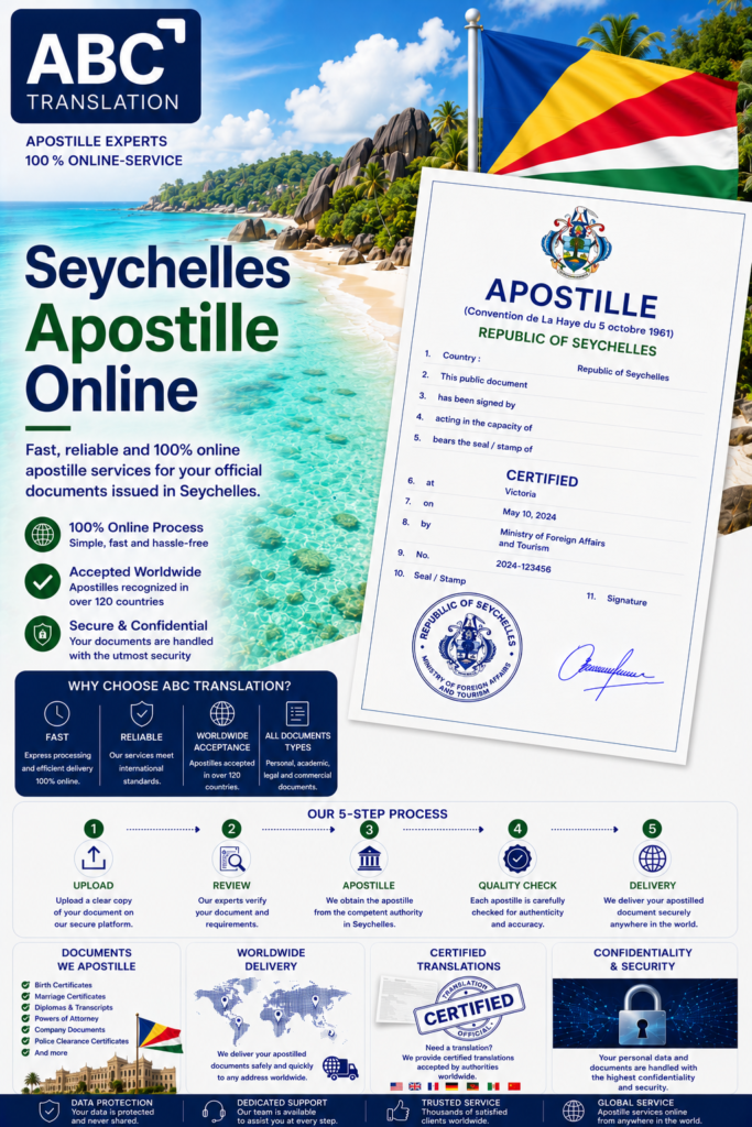 Seychelles Apostille Online