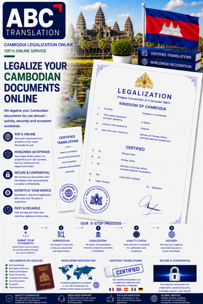 Cambodia Legalization Online