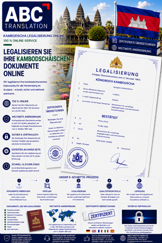Kambodscha Legalisierung Online