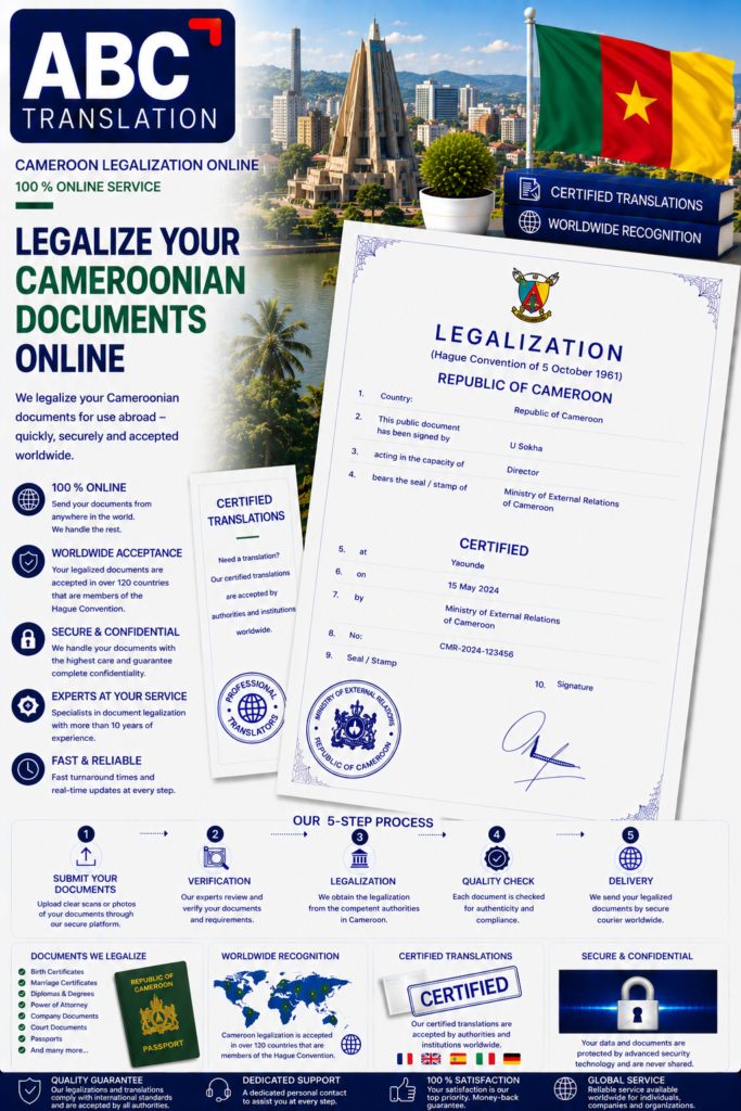 Cameroon Legalization Online