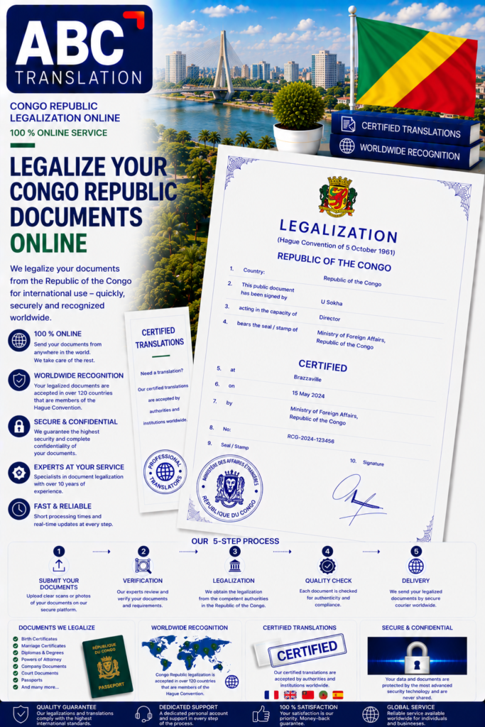 Congo Republic Legalization Online