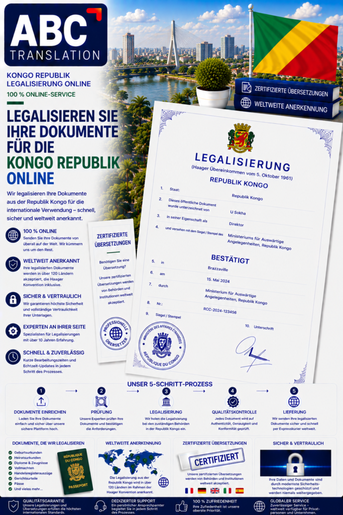 Republik Kongo Legalisierung Online
