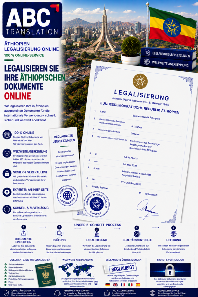 Äthiopien Legalisierung Online