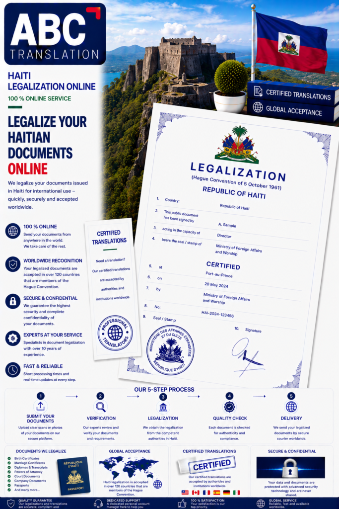 Haiti Legalization Online