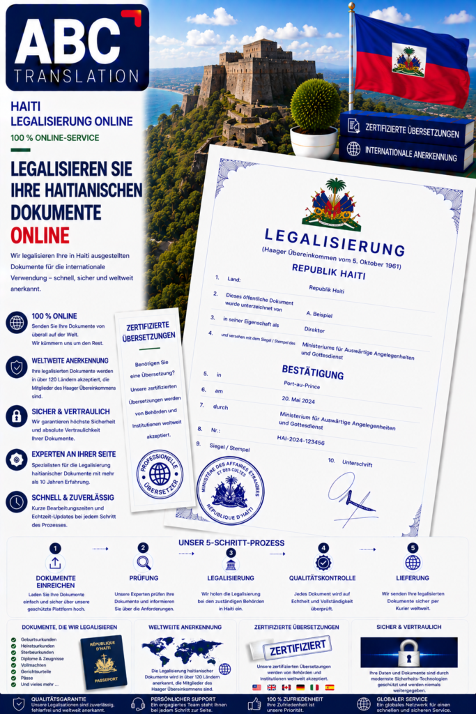 Haiti Legalisierung Online