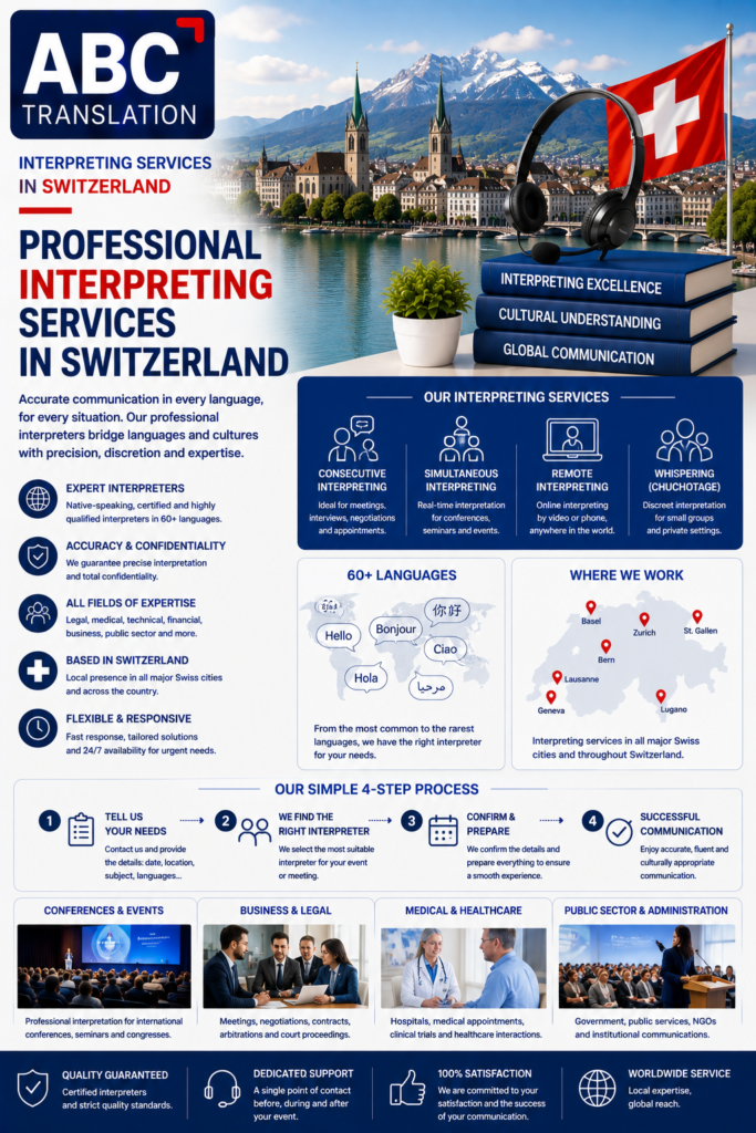 Interpreting Services in Switzerland