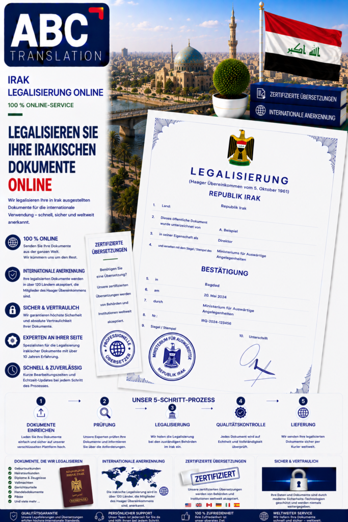 Irak Legalisierung Online