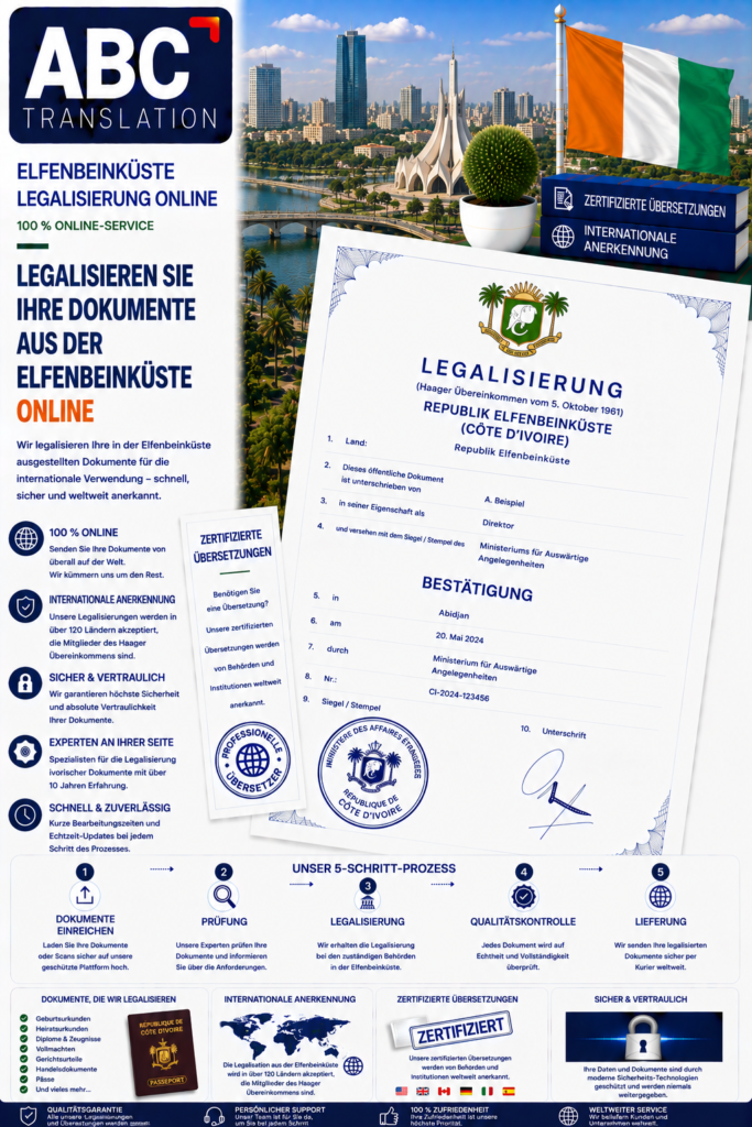 Elfenbeinküste Legalisierung Online