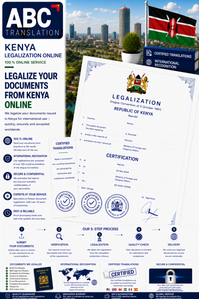 Kenya Legalization Online