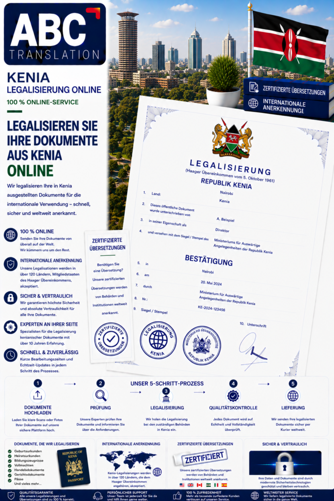 Kenia Legalisierung Online
