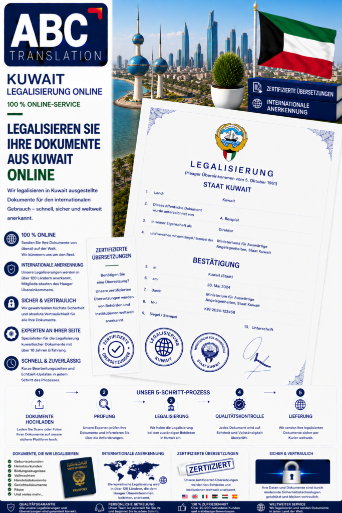 Kuwait Legalisierung Online