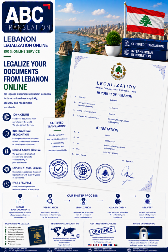Lebanon Legalization Online