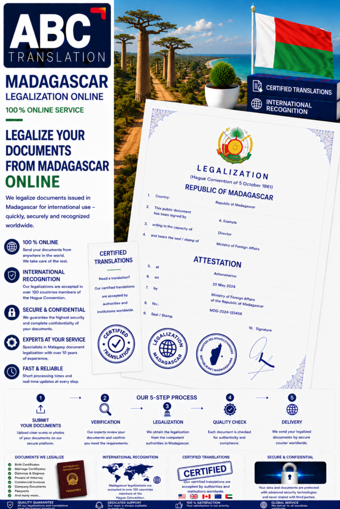 Madagascar Legalization Online