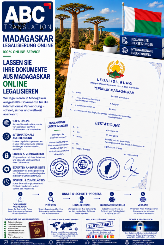 Madagaskar Legalisierung Online