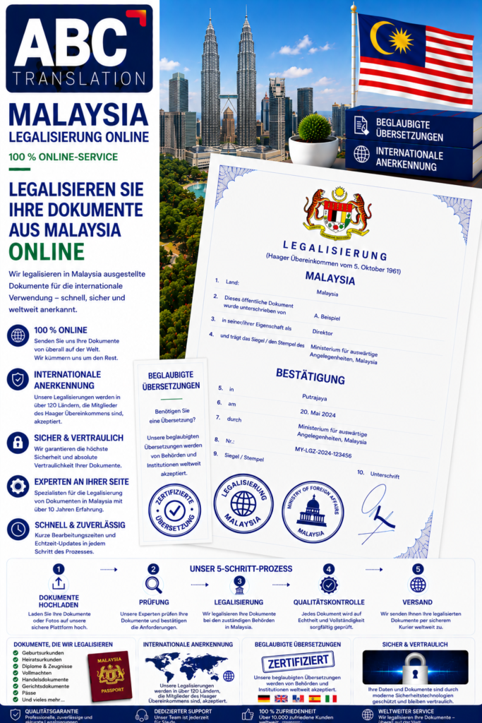 Malaysia Legalisierung Online