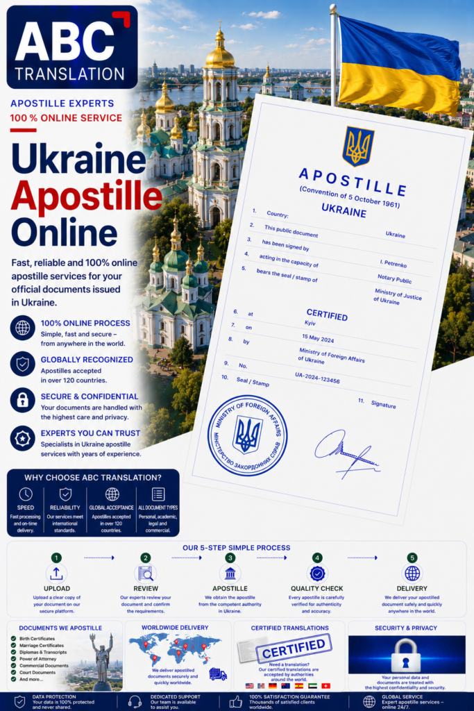 Ukraine Apostille Online