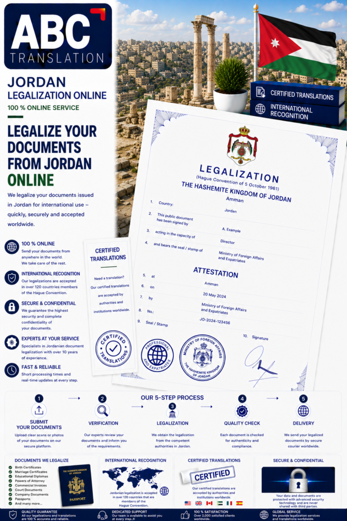 Jordan Legalization Online