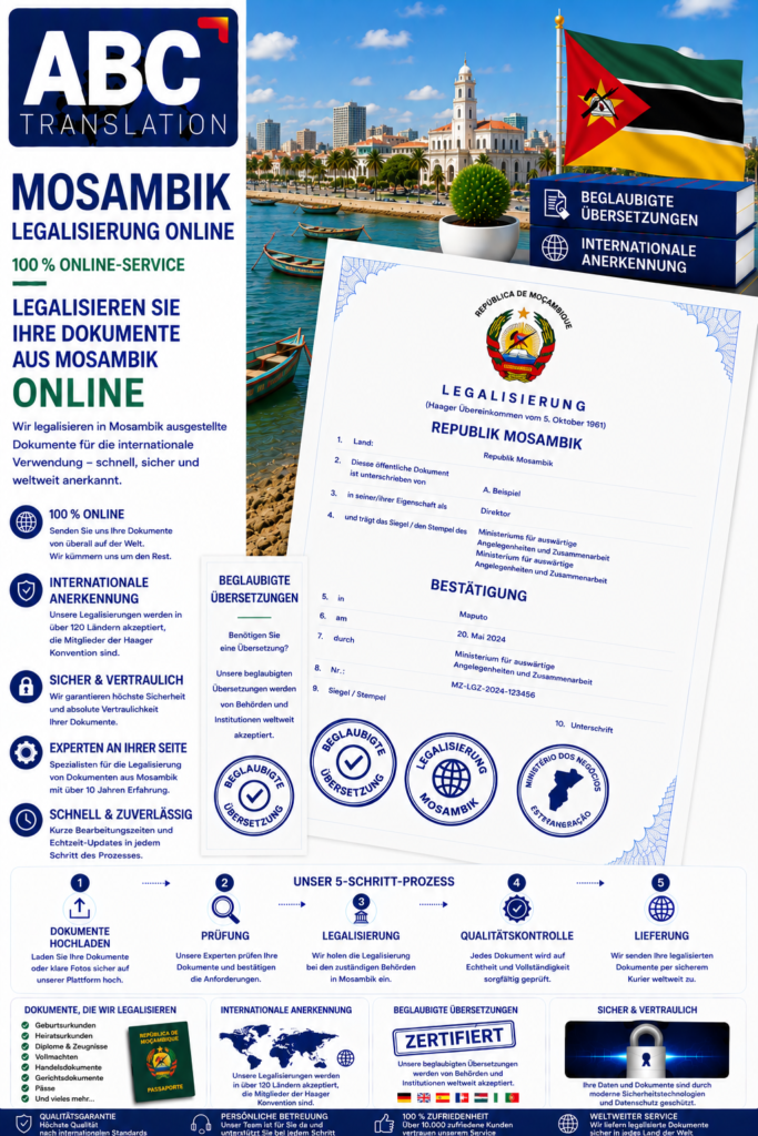 Mosambik Legalisierung Online