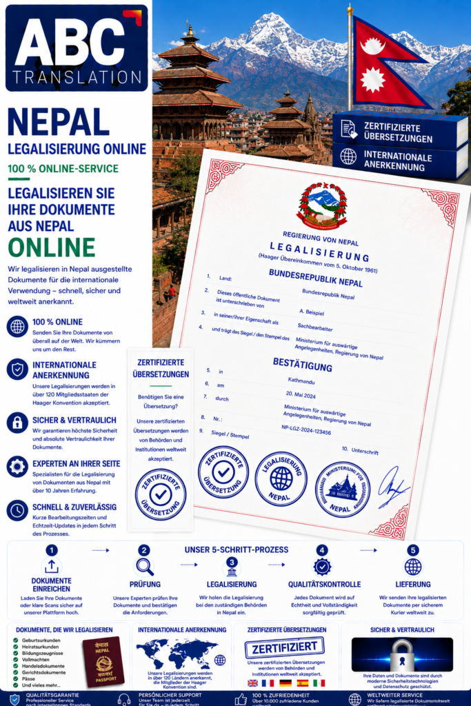 Nepal Legalisierung Online
