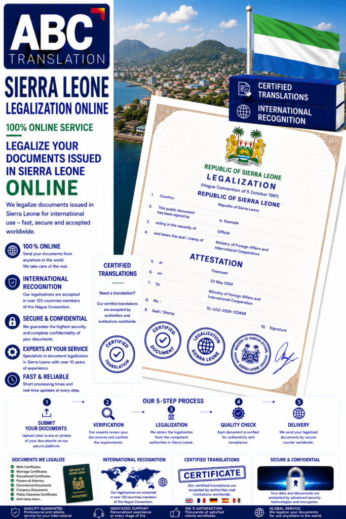 Sierra Leone Legalization Online