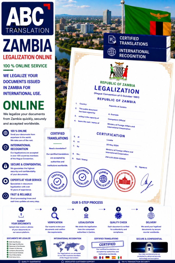 Zambia Legalization Online