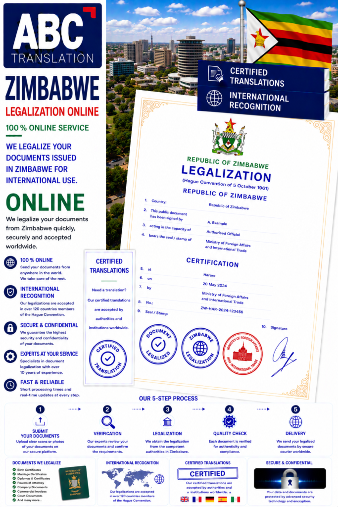 Zimbabwe Legalization Online